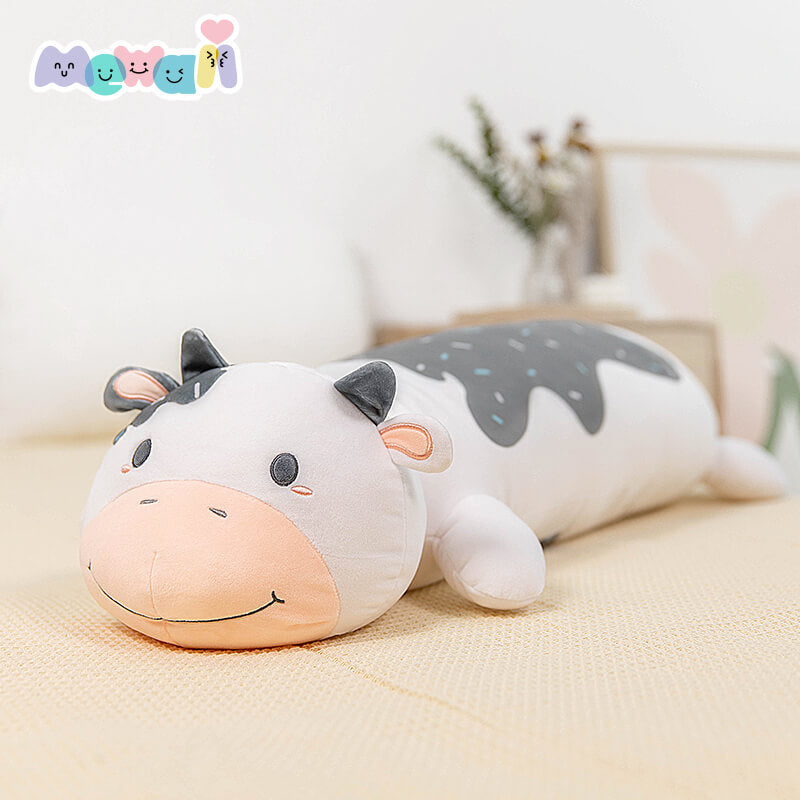 Large Cow Stuffed Animal: Giant Kawaii Plush Pillow Squish Soft Toy - Mewaii