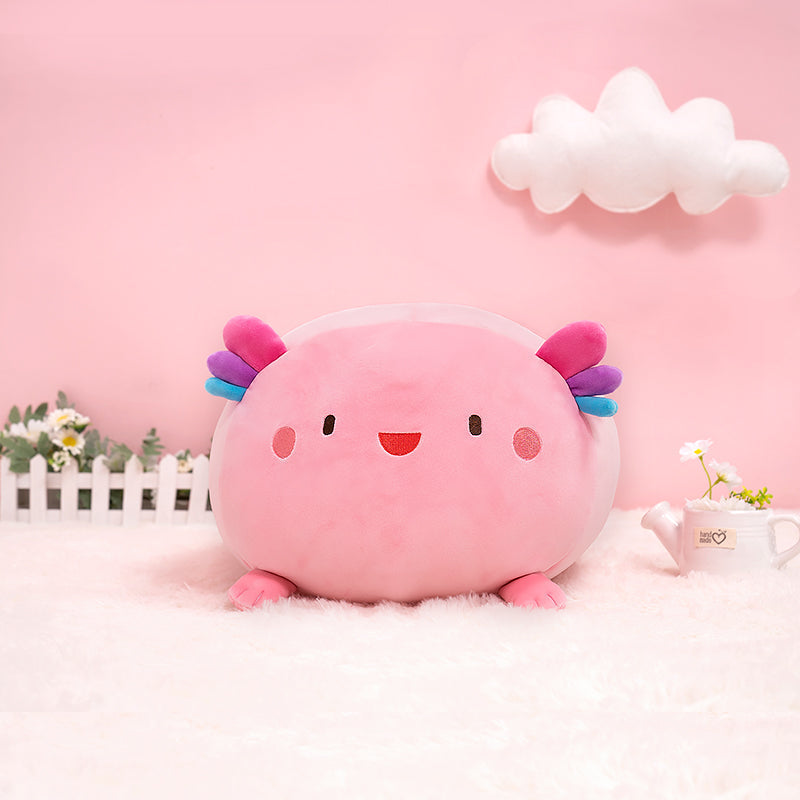 Mouse Stuffed Animal: Pink Kawaii Plush Squishy Pillow Soft Toy - Mewaii