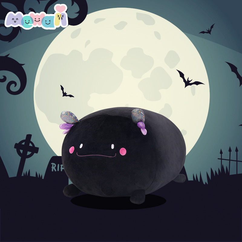 Mewaii™ Fluffffy Family Halloween Black Axolotl Kawaii Plushies