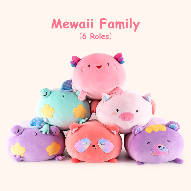 Frog Stuffed Animal:  Small & Giant Kawaii Plush Squishy Soft Toy - Mewall