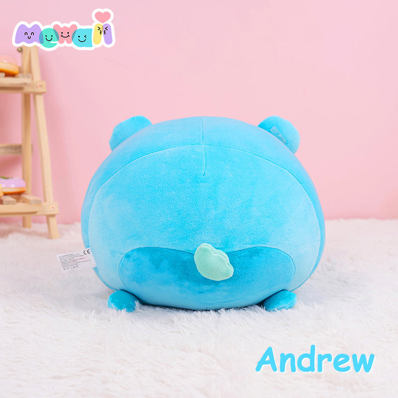 Koala Bear Stuffed Animal: Blue Kawaii Plush Squishy Pillow Soft Toy - Mewaii