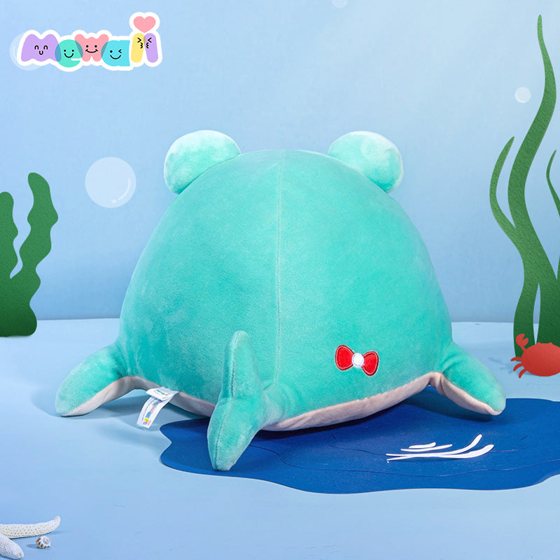 Whale Stuffed Animal: Kawaii Plush Squishy Pillow Toy - Mewaii